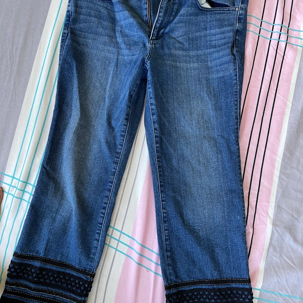 Beautiful embroidery jeans